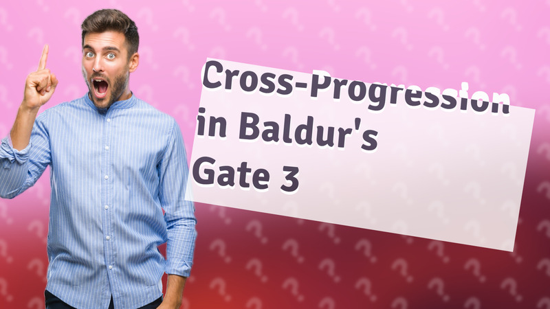 Cross-Progression in Baldur's Gate 3