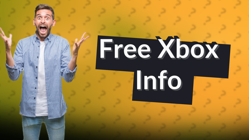 Free Xbox Info