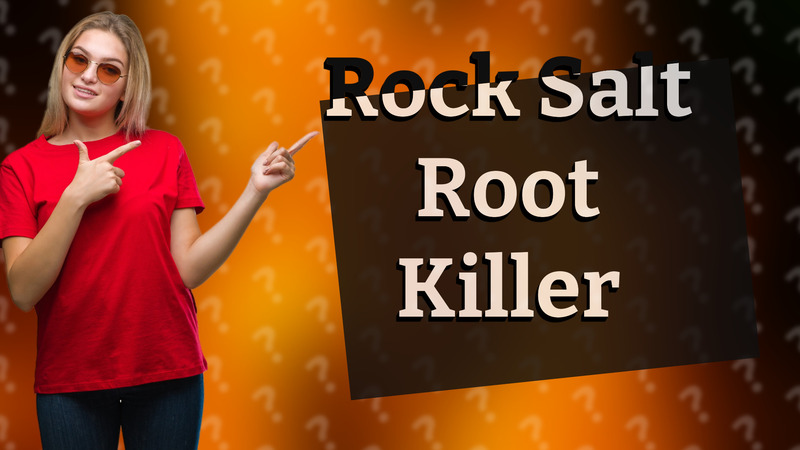 Rock Salt Root Killer