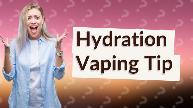 Hydration Vaping Tip