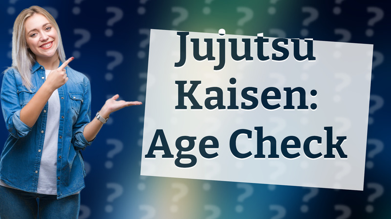 Jujutsu Kaisen: Age Check