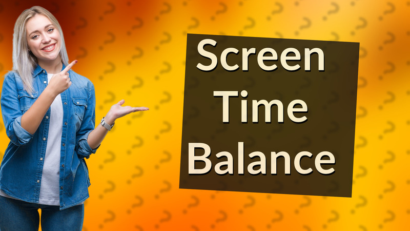 Screen Time Balance