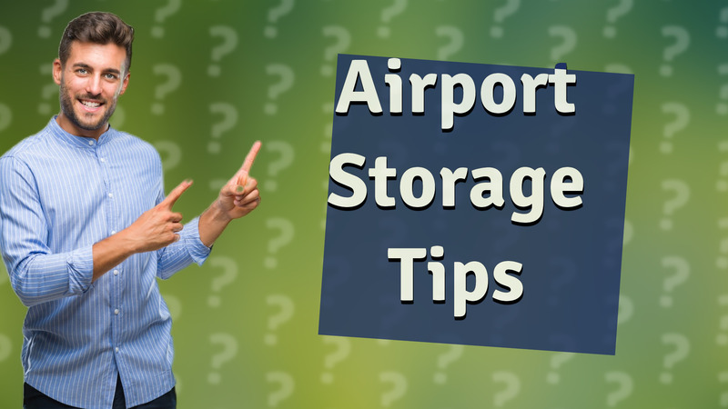 Airport Storage Tips