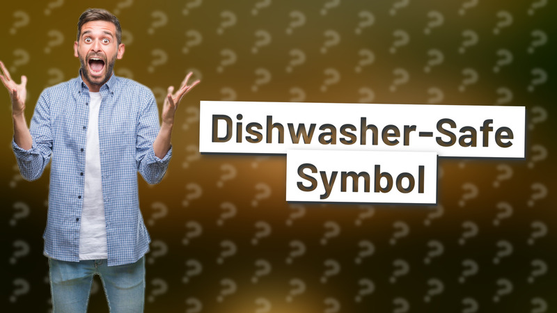 Dishwasher-Safe Symbol