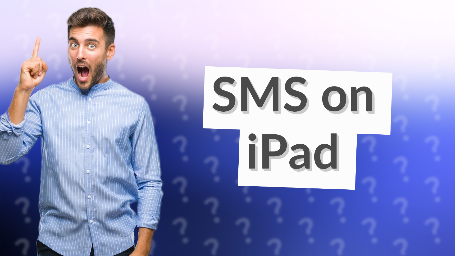 SMS on iPad