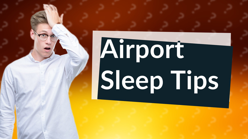 Airport Sleep Tips