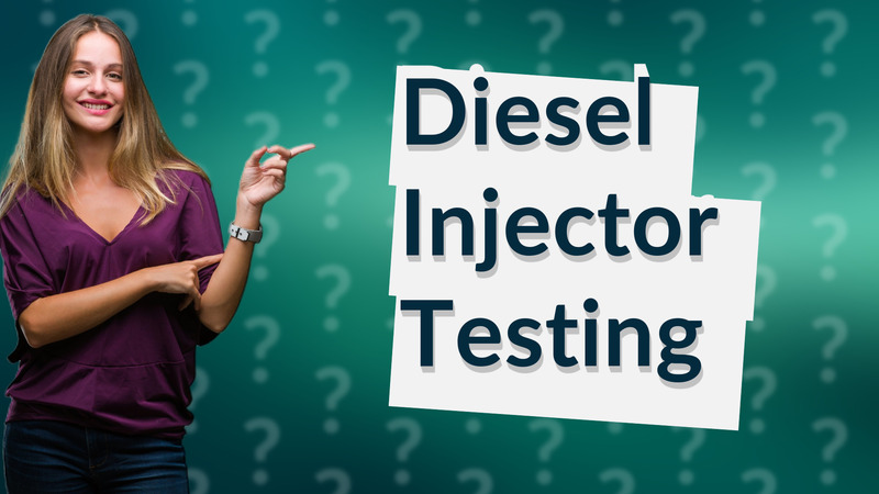 Diesel Injector Testing
