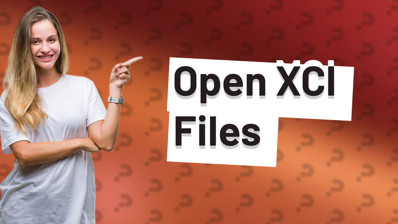 Open XCI Files