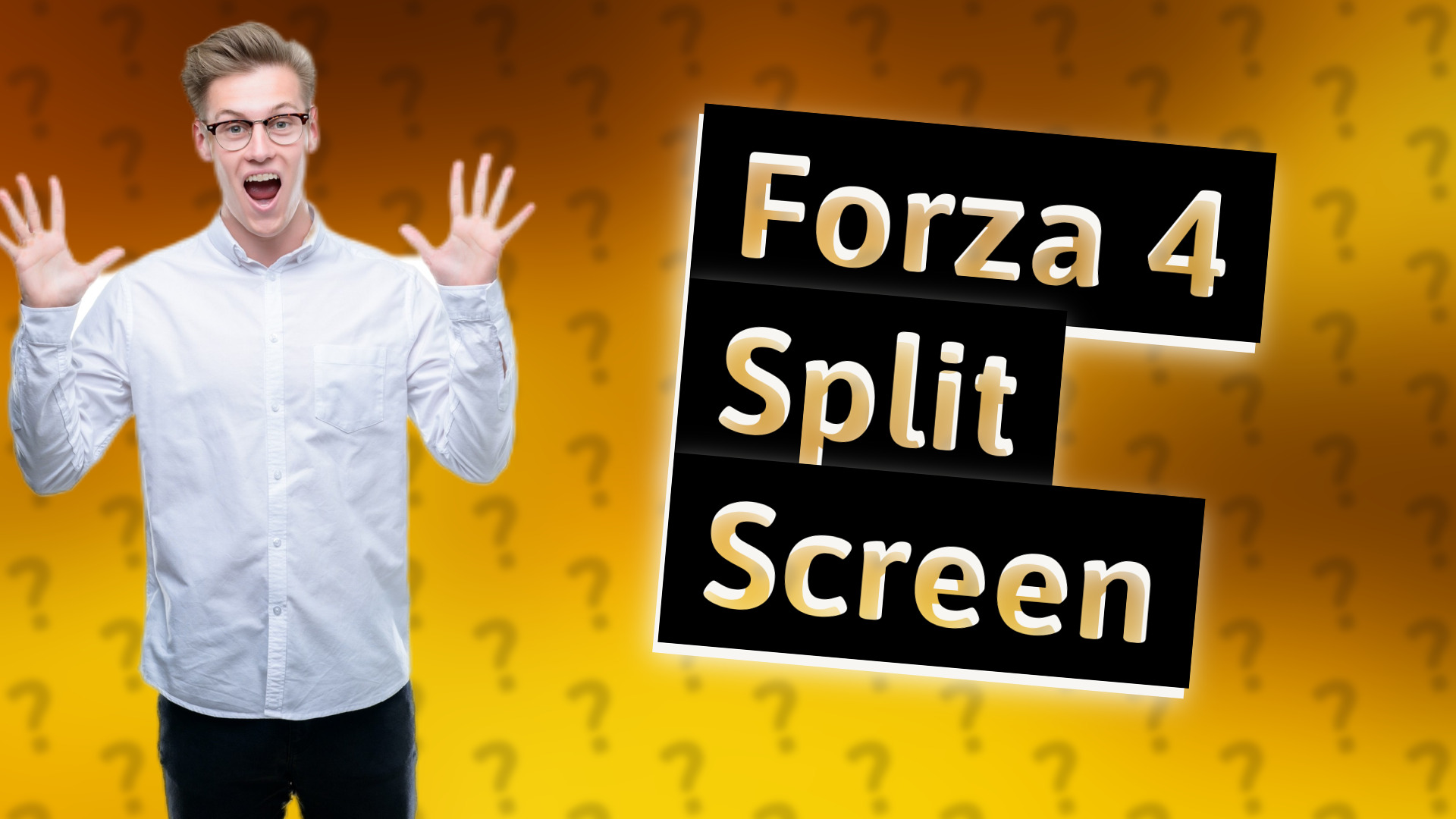 Forza 4 Split Screen