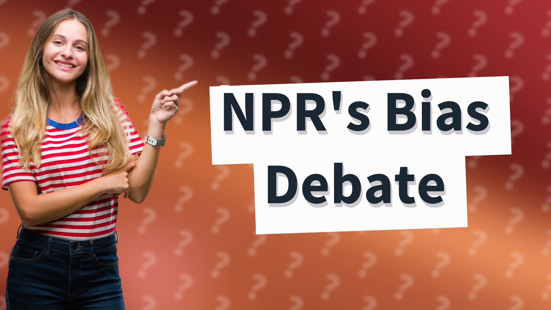 NPR's Bias Debate