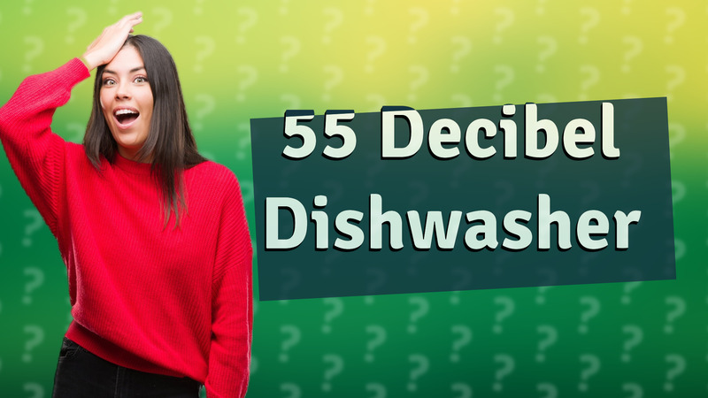 55 Decibel Dishwasher
