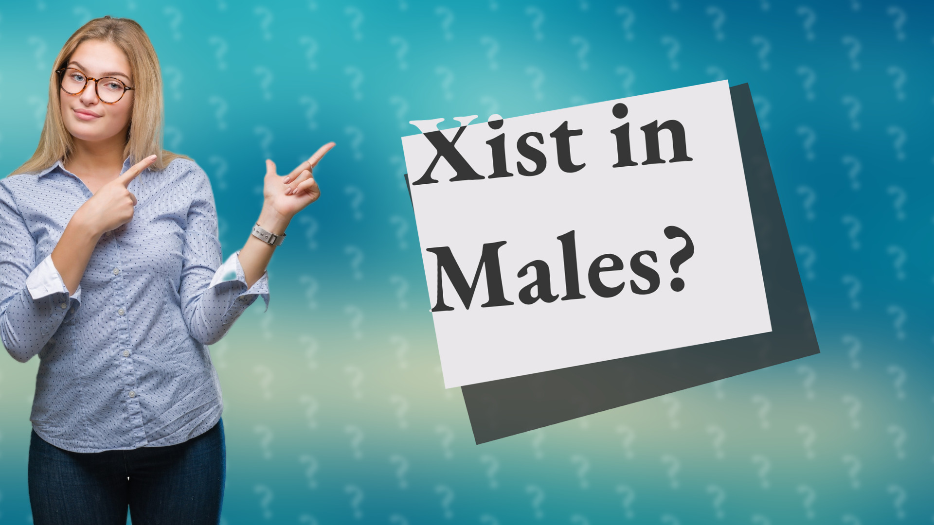 Xist in Males?