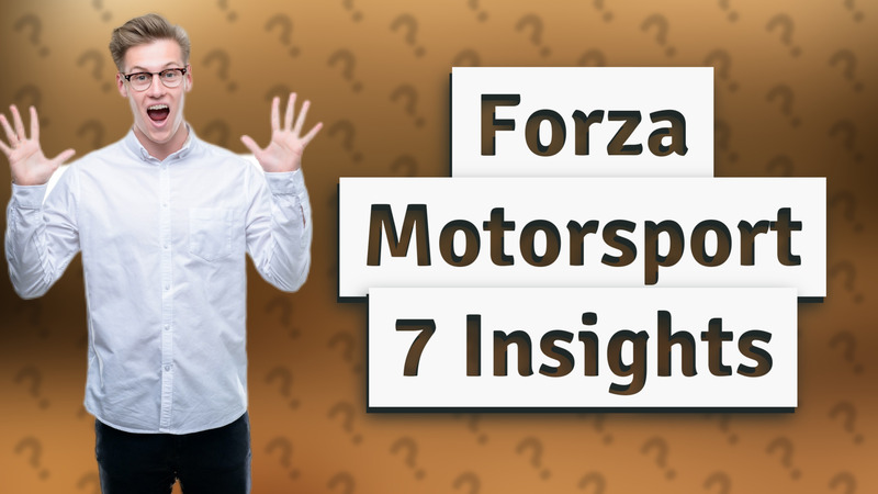Forza Motorsport 7 Insights