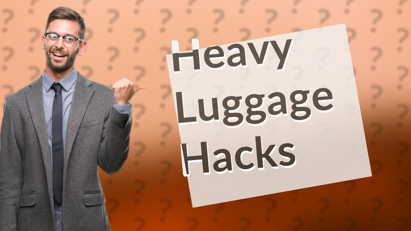 Heavy Luggage Hacks