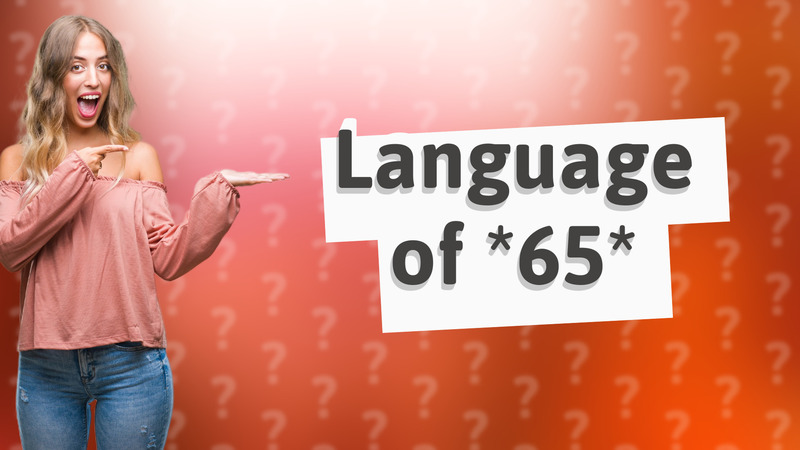 Language of *65*