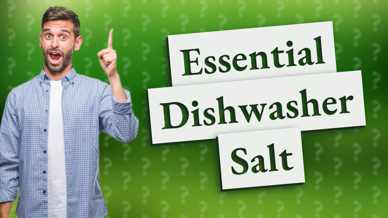 Essential Dishwasher Salt