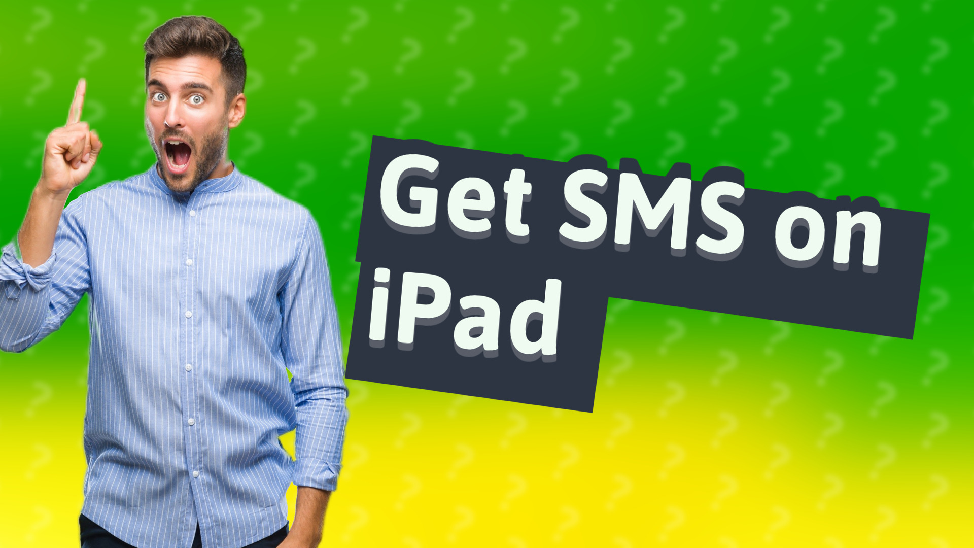 Get SMS on iPad