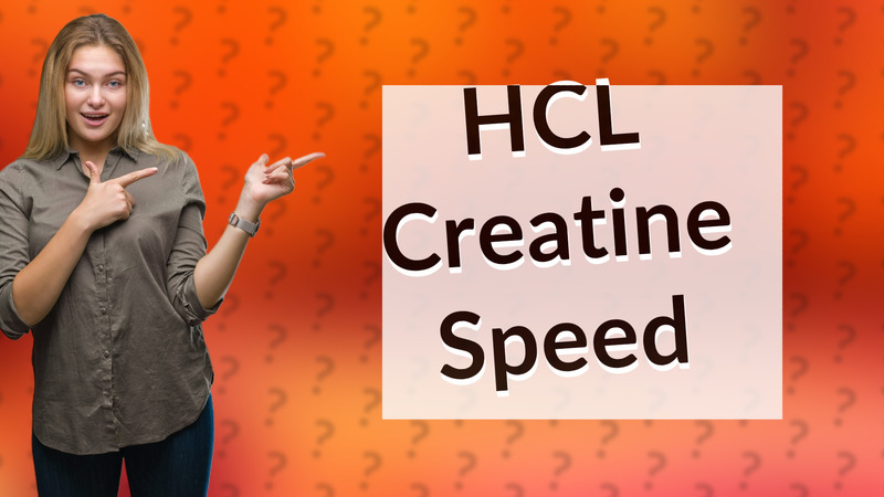 HCL Creatine Speed