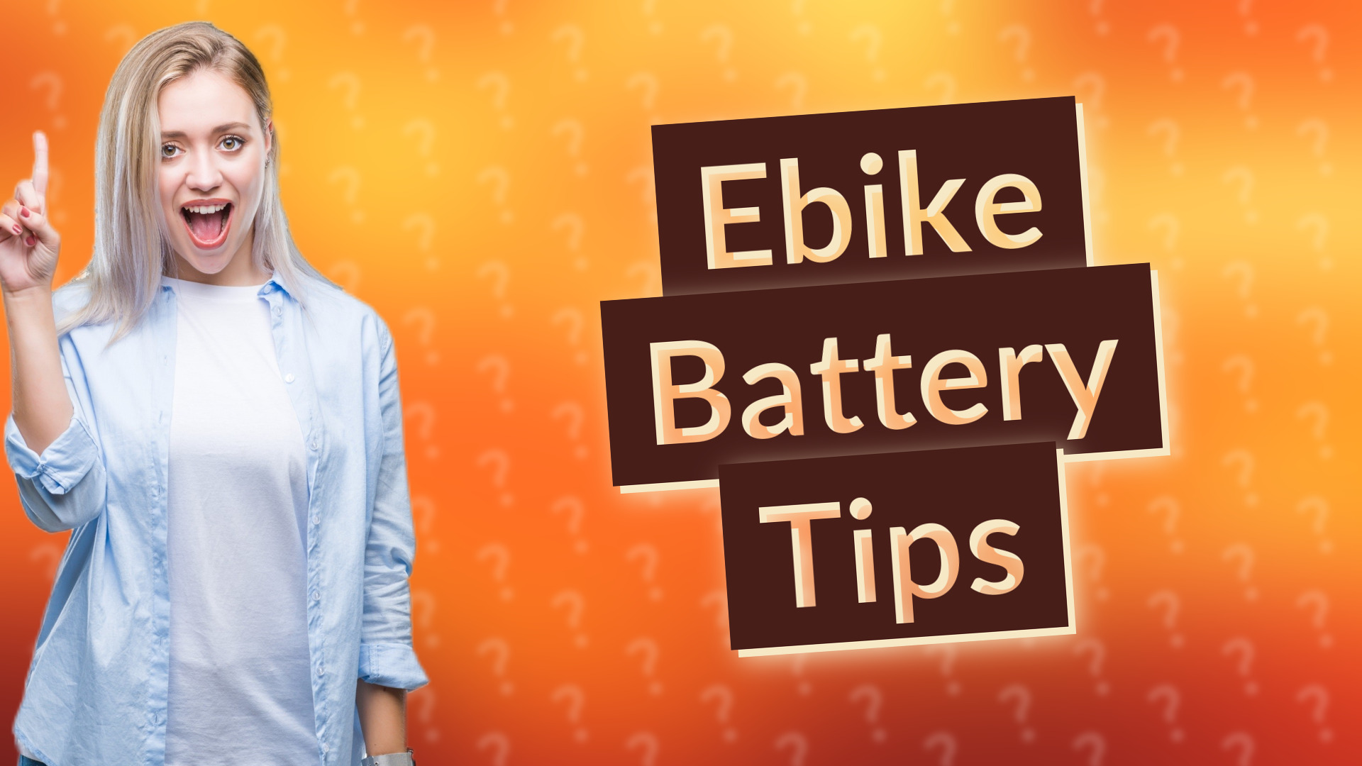 Ebike Battery Tips