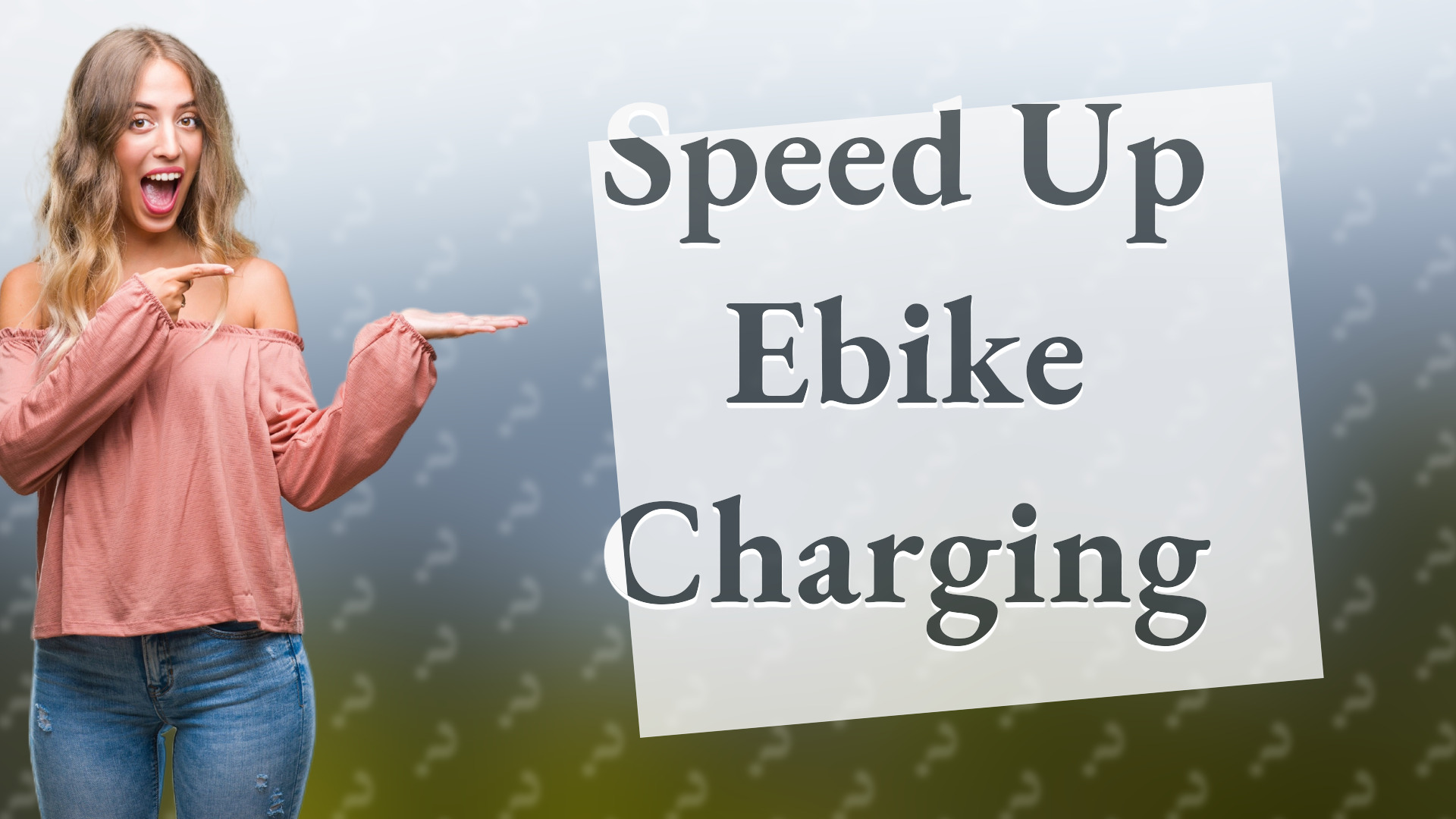 Speed Up Ebike Charging