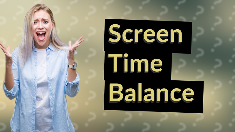 Screen Time Balance