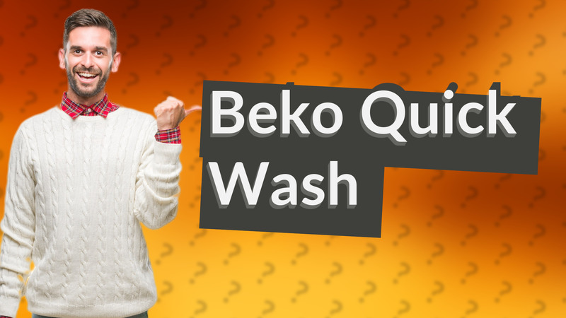 Beko Quick Wash