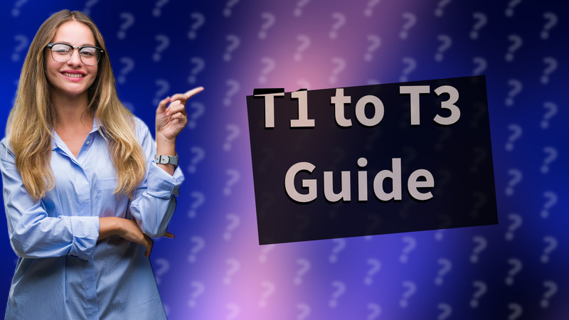 T1 to T3 Guide