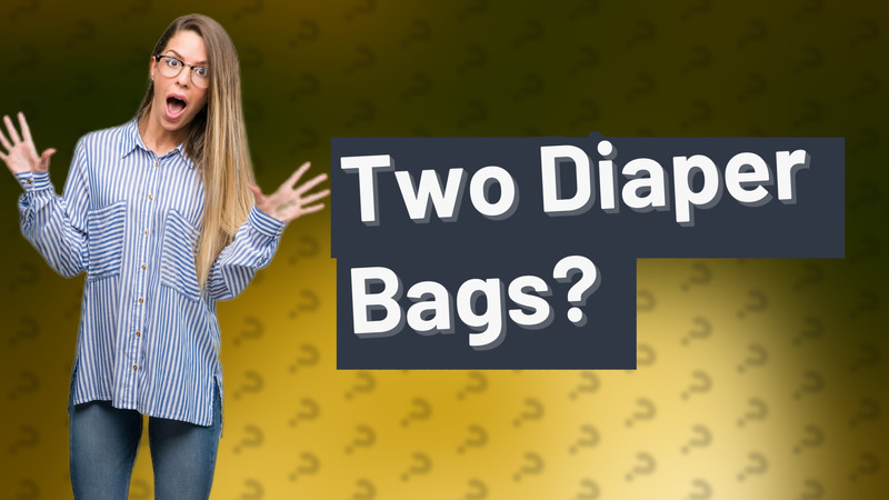 Two Diaper Bags?
