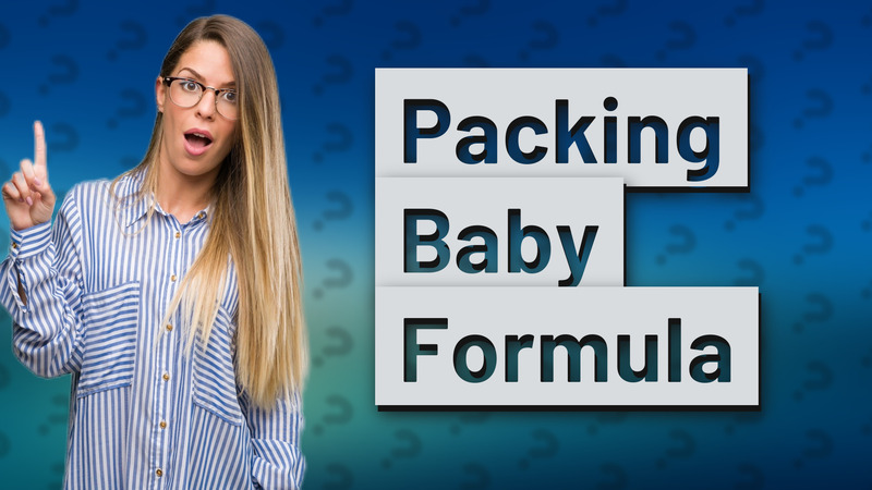 Packing Baby Formula