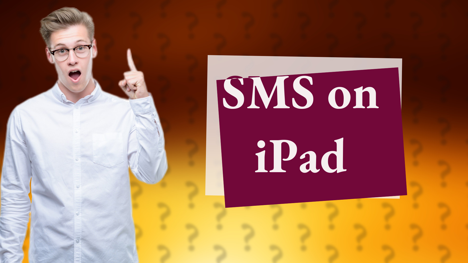 SMS on iPad