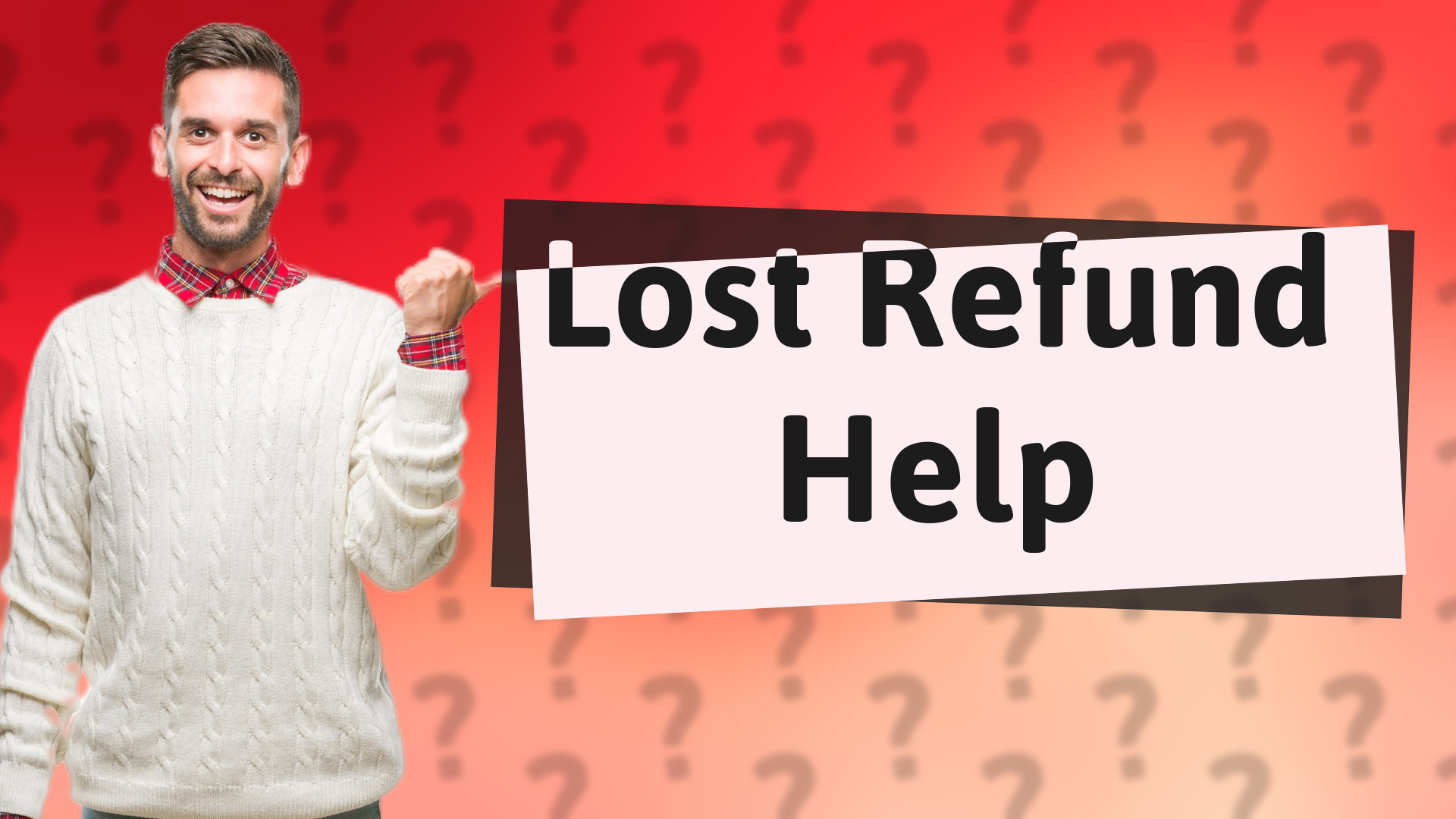 Lost Refund Help