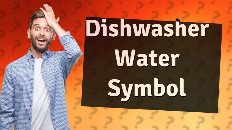Dishwasher Water Symbol