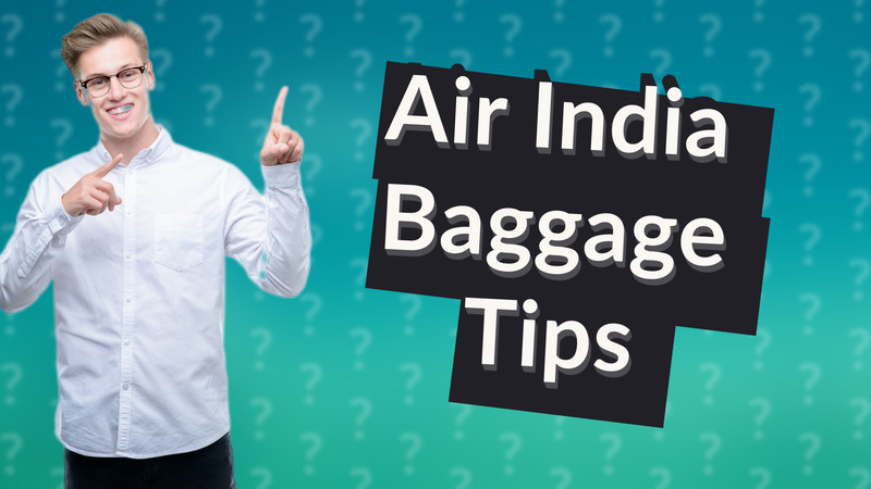 Air India Baggage Tips