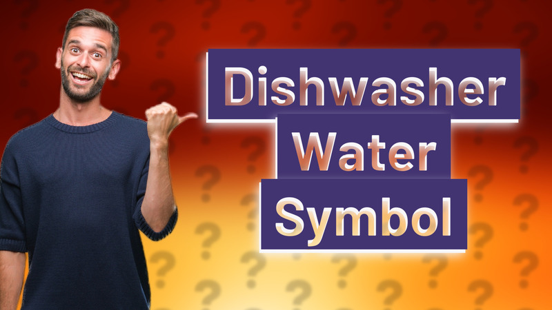 Dishwasher Water Symbol