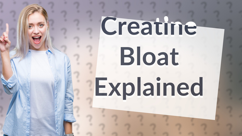 Creatine Bloat Explained