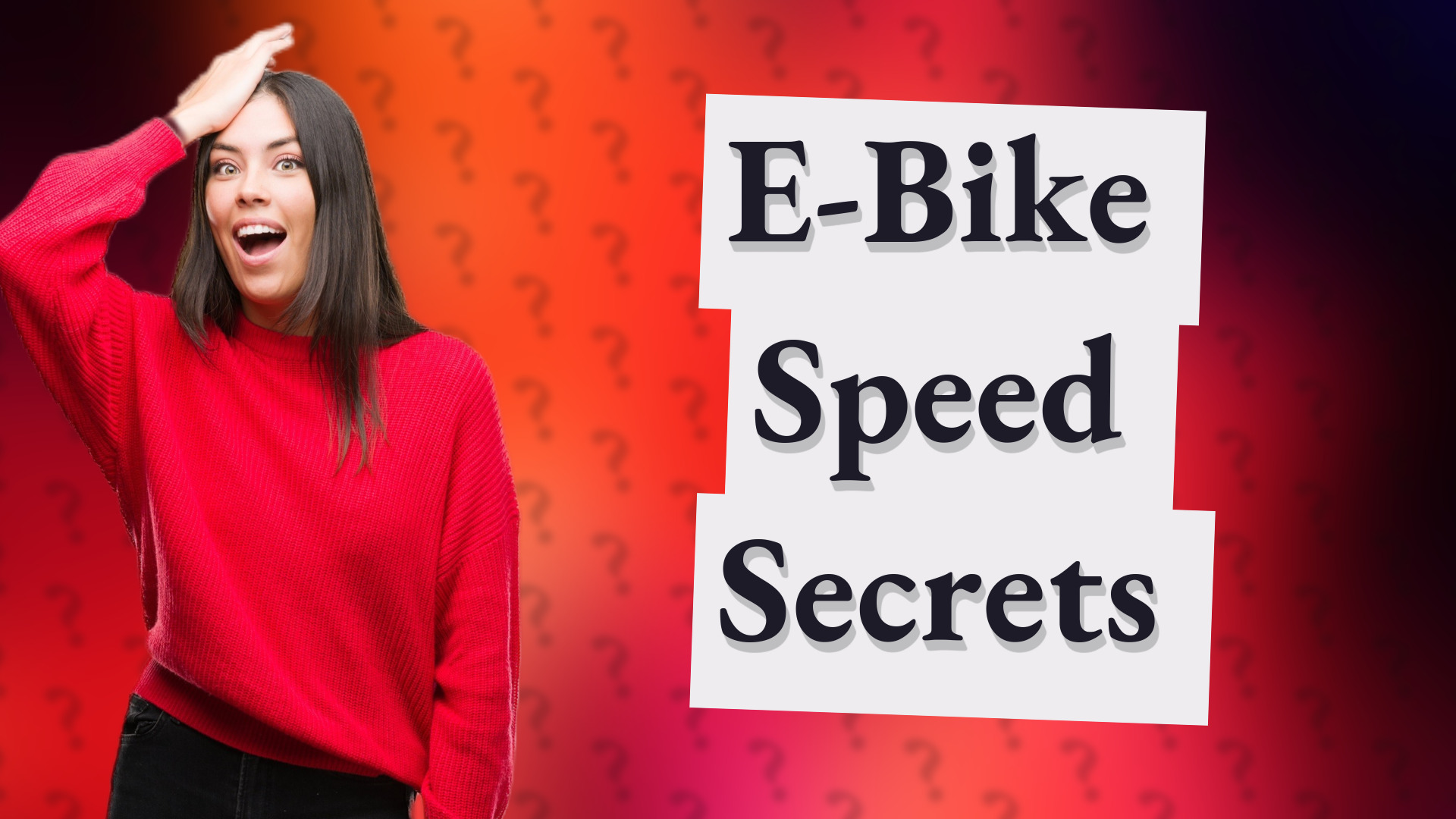 E-Bike Speed Secrets