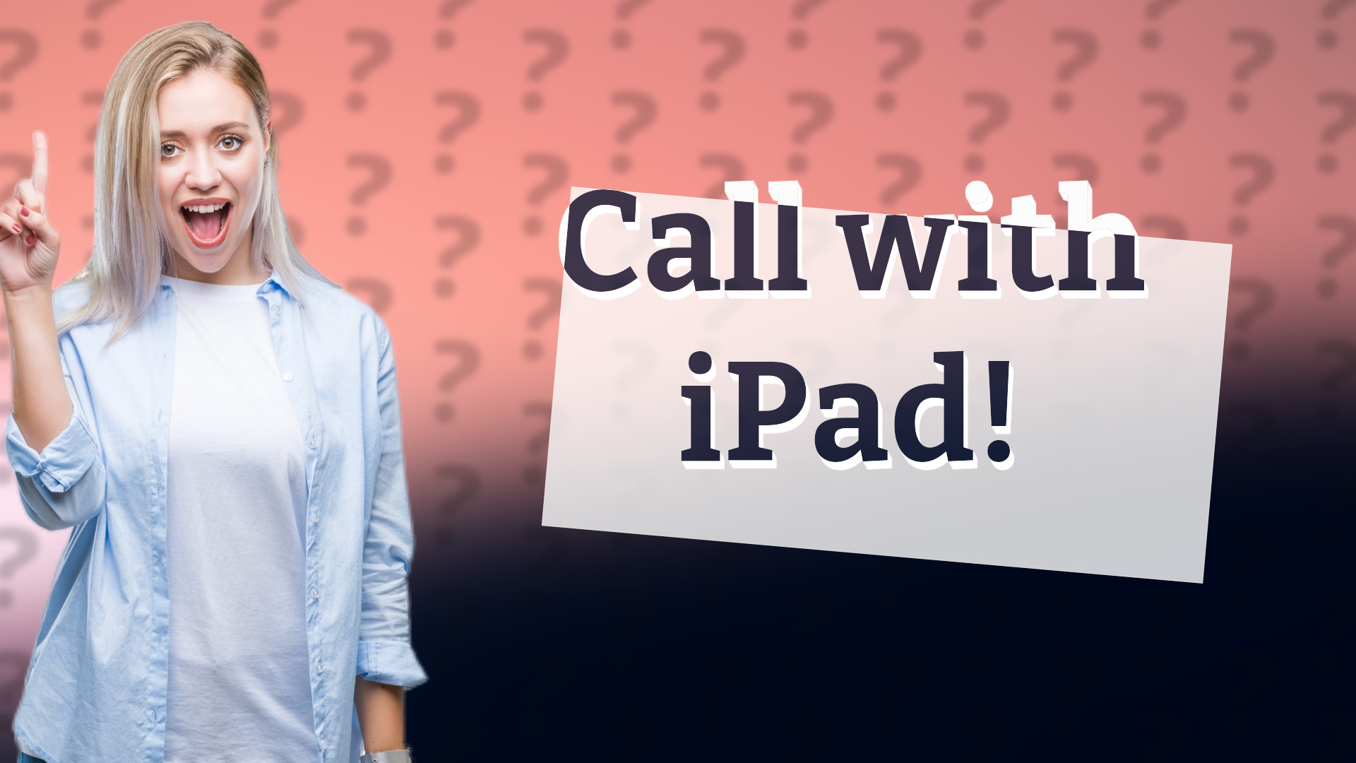 Call with iPad!