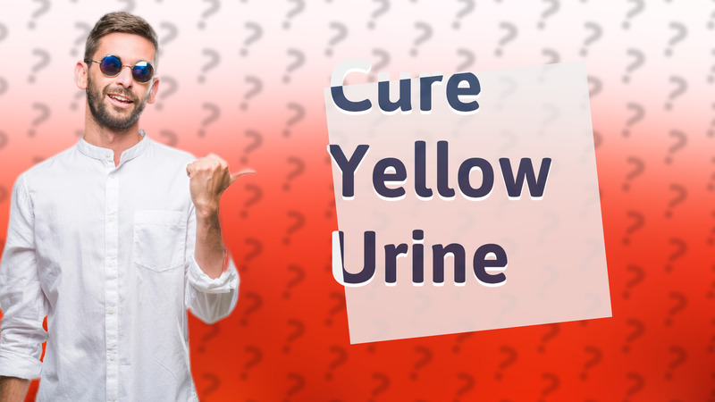 Cure Yellow Urine