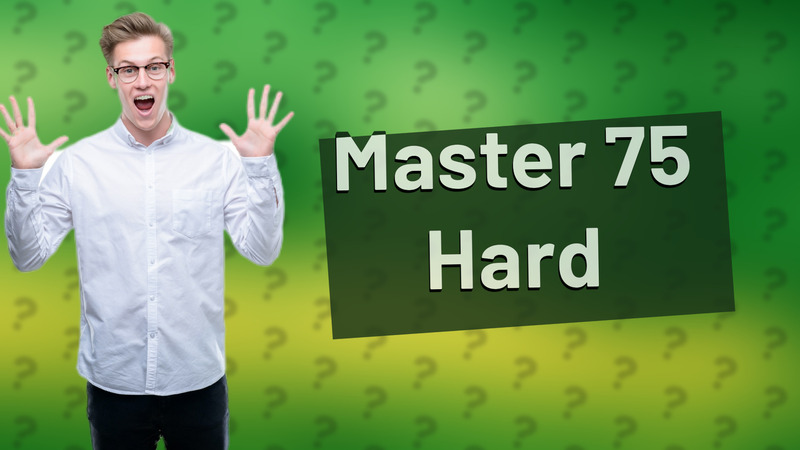 Master 75 Hard