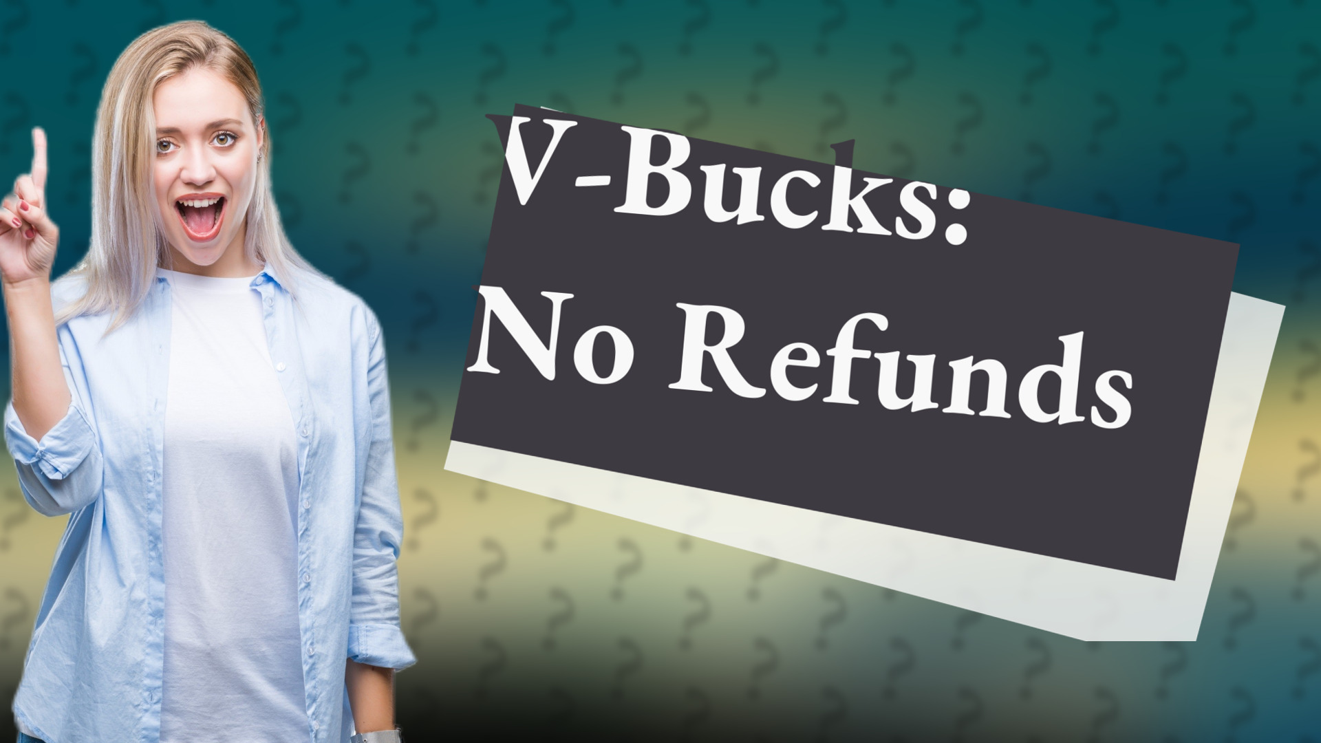 V-Bucks: No Refunds