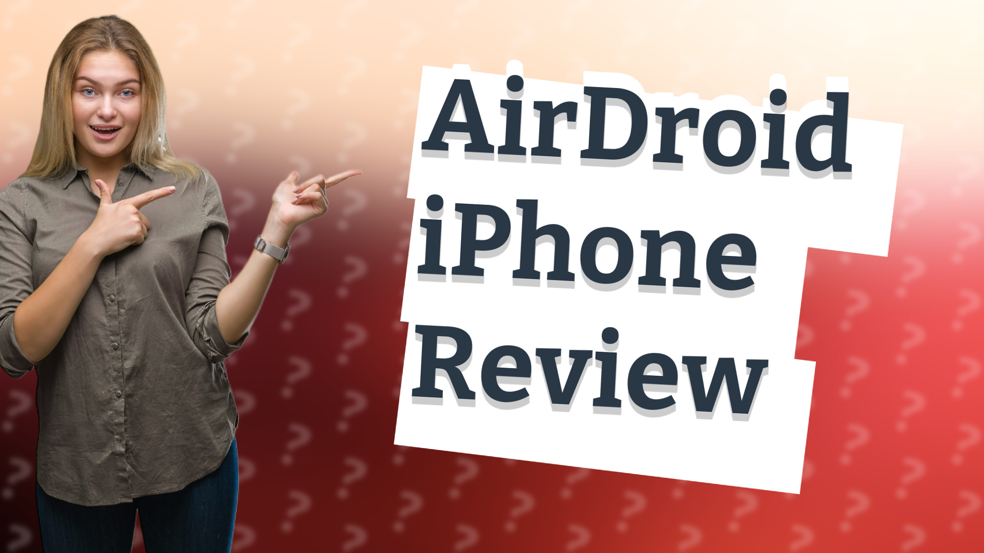 AirDroid iPhone Review
