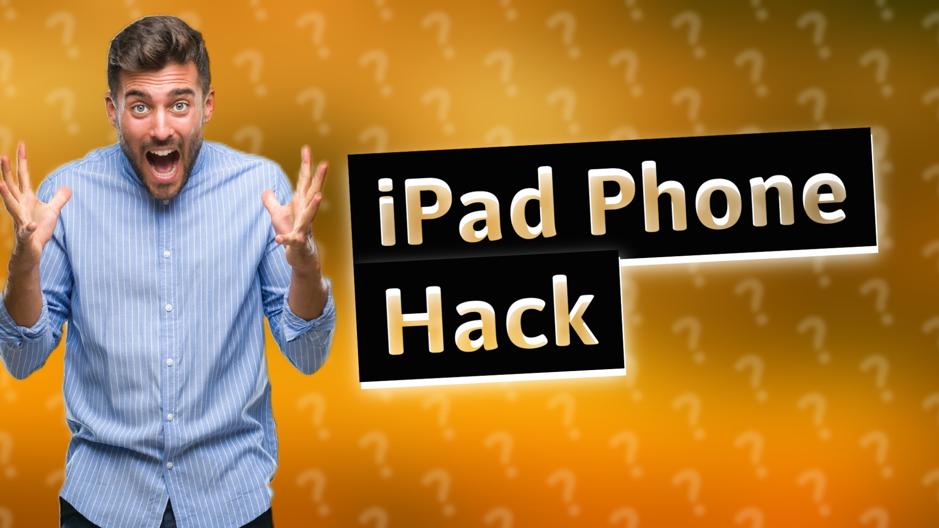 iPad Phone Hack