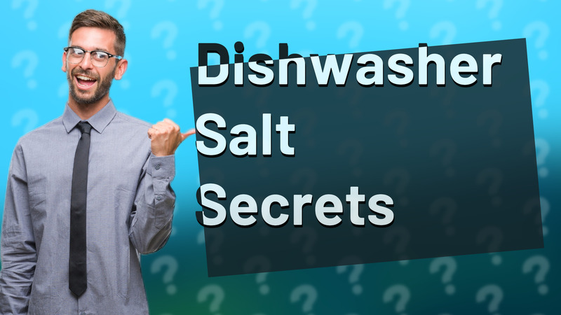 Dishwasher Salt Secrets