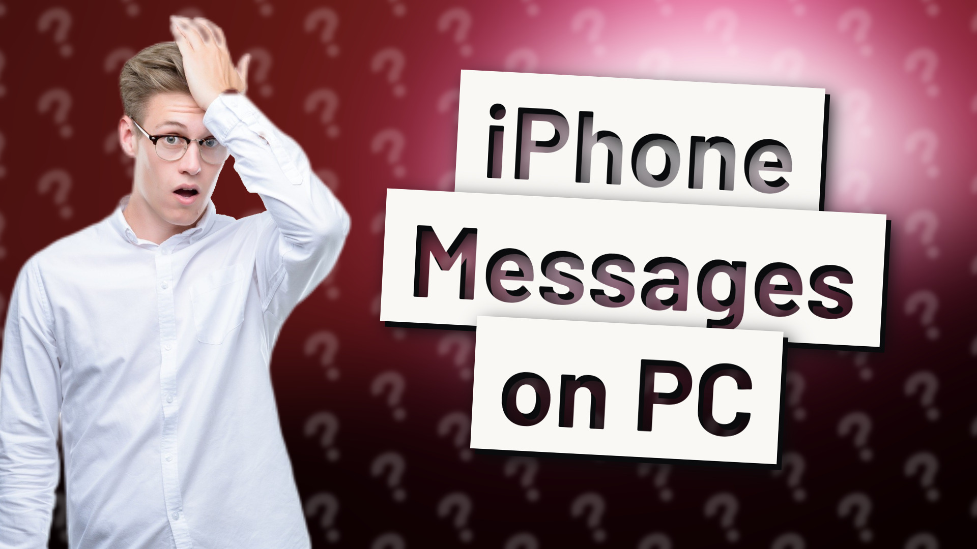 iPhone Messages on PC