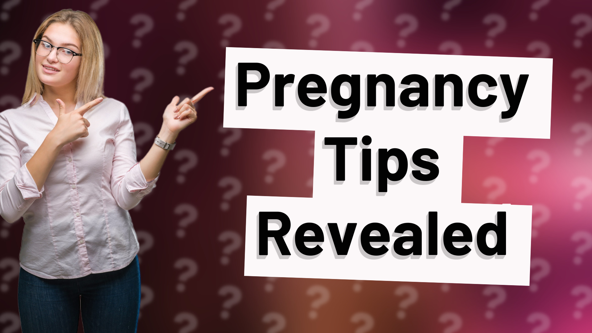 Pregnancy Tips Revealed
