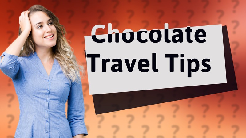 Chocolate Travel Tips
