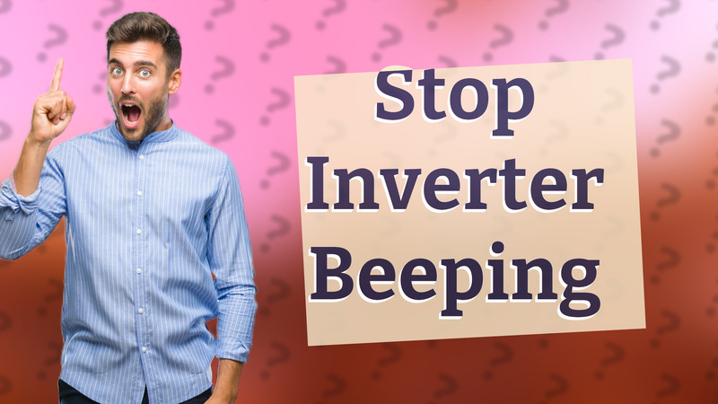 Stop Inverter Beeping