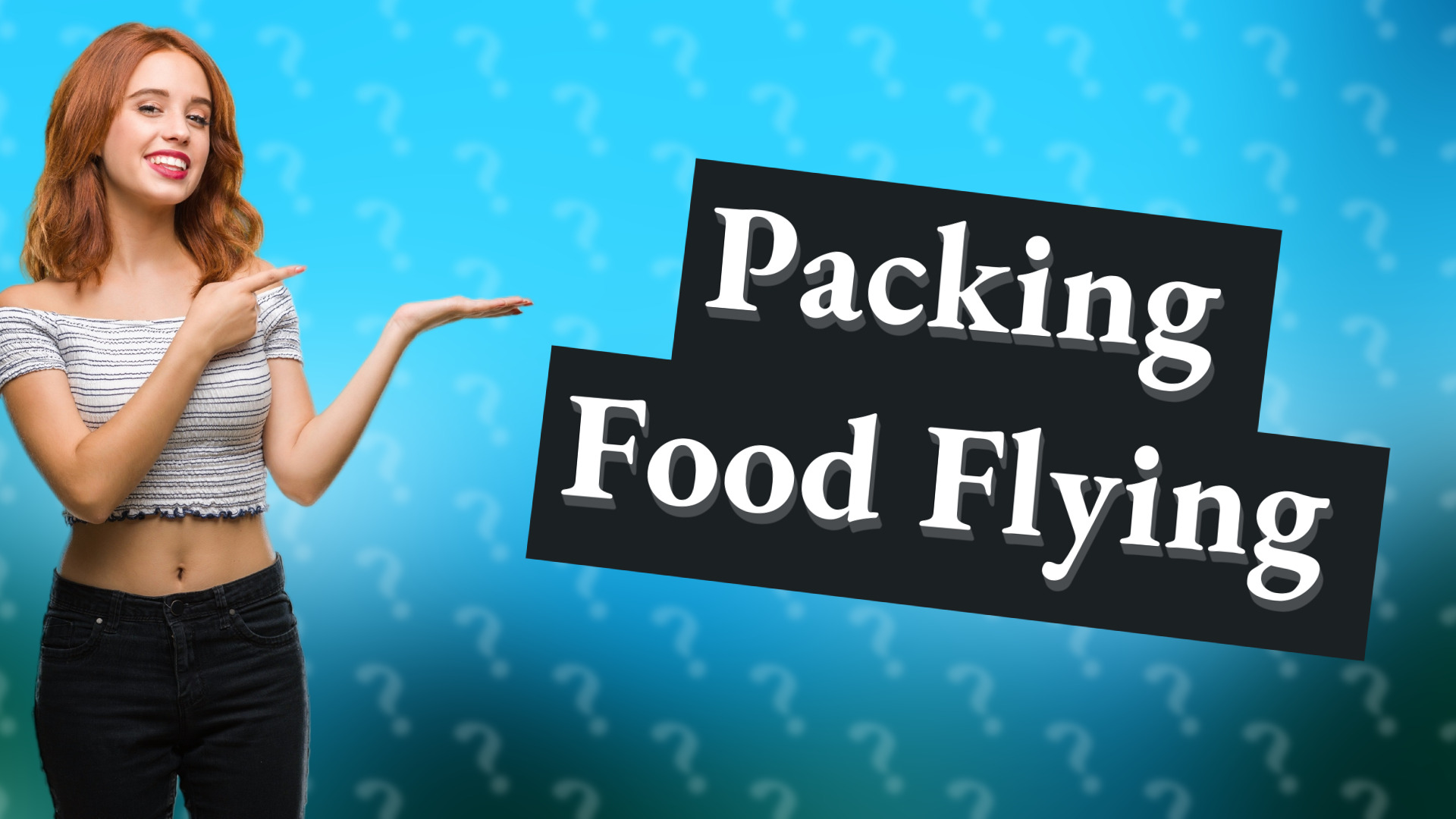 Packing Food Flying