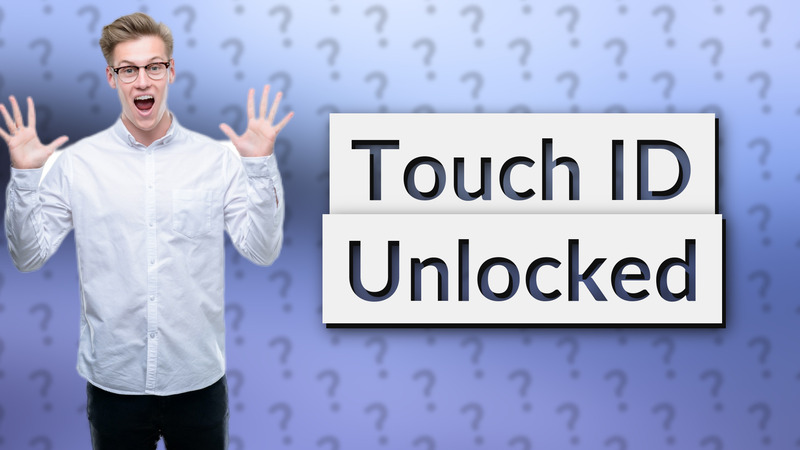 Touch ID Unlocked