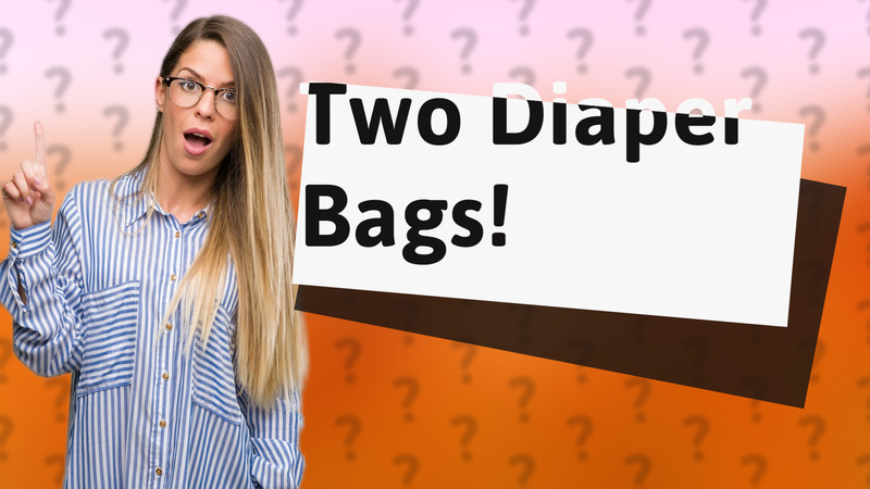 Two Diaper Bags!